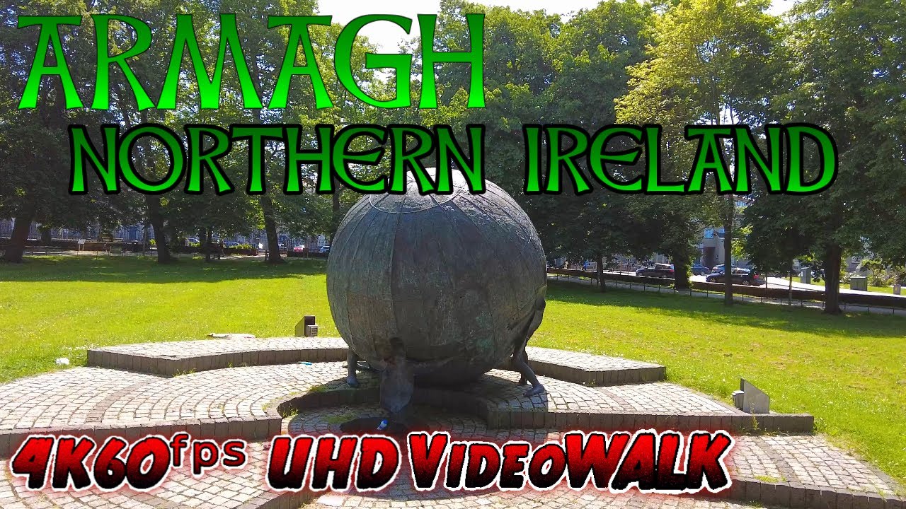 Walking in Armagh / NORTHERN IRELAND VideoWalk 4K60ᶠᵖˢ UHD🔴
