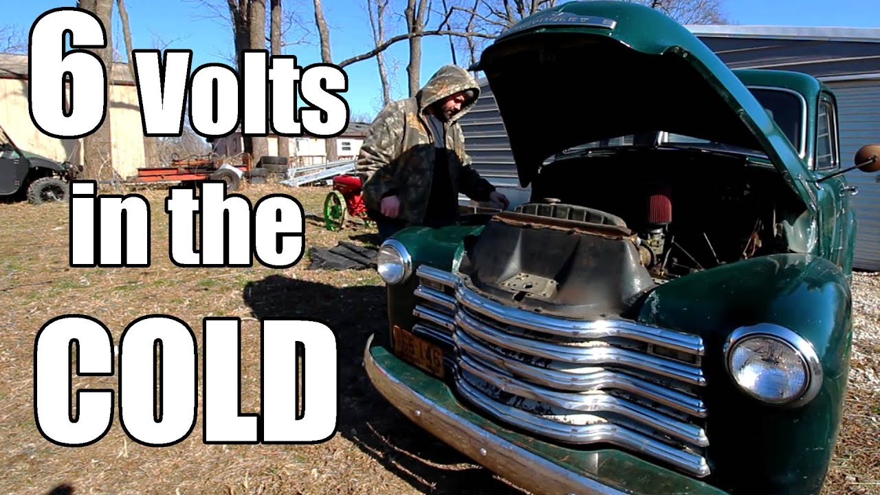 Will it Start 6 Volt in the cold  | 1949 Chevy 3100