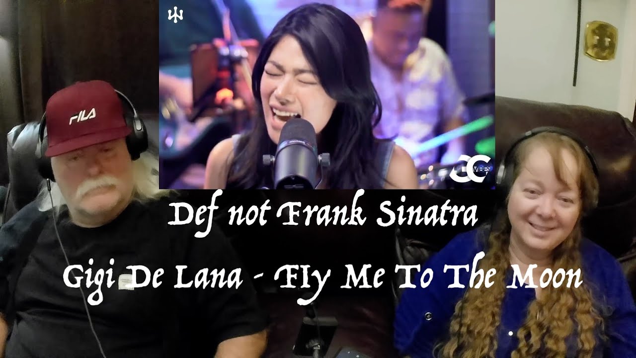 Gigi De Lana - FIy Me To The Moon - SMOOTH! Grandparents from Tennessee (USA) reaction