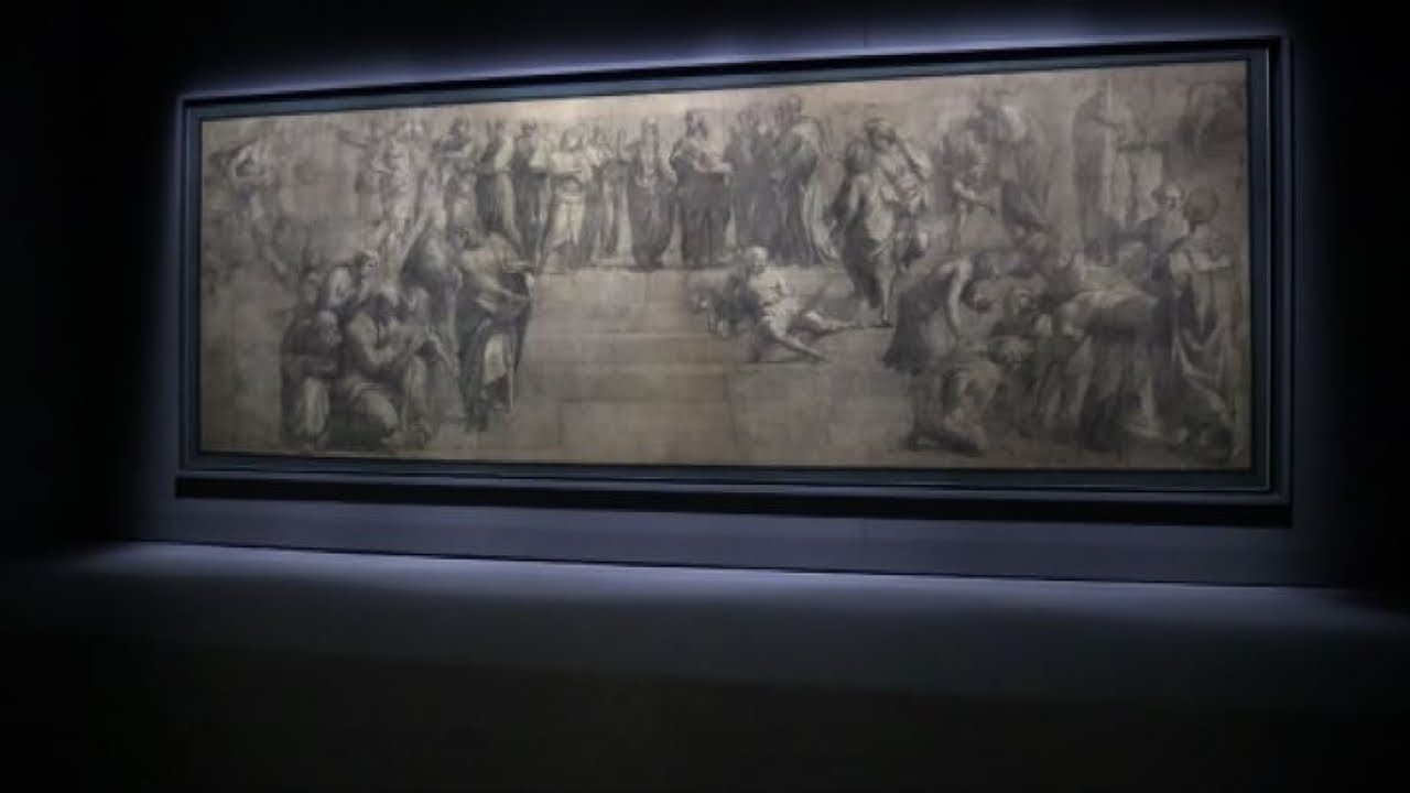 La Scuola di Atene, il cartone di Raffaello torna all'Ambrosiana