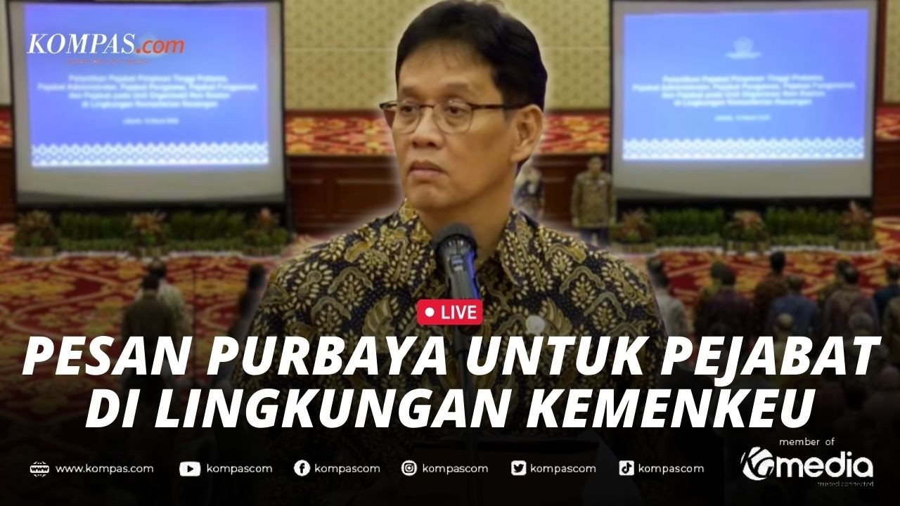 BREAKING NEWS - Purbaya Lantik Pejabat Kemenkeu, Soroti Kondisi Ekonomi dan Penurunan Integritas