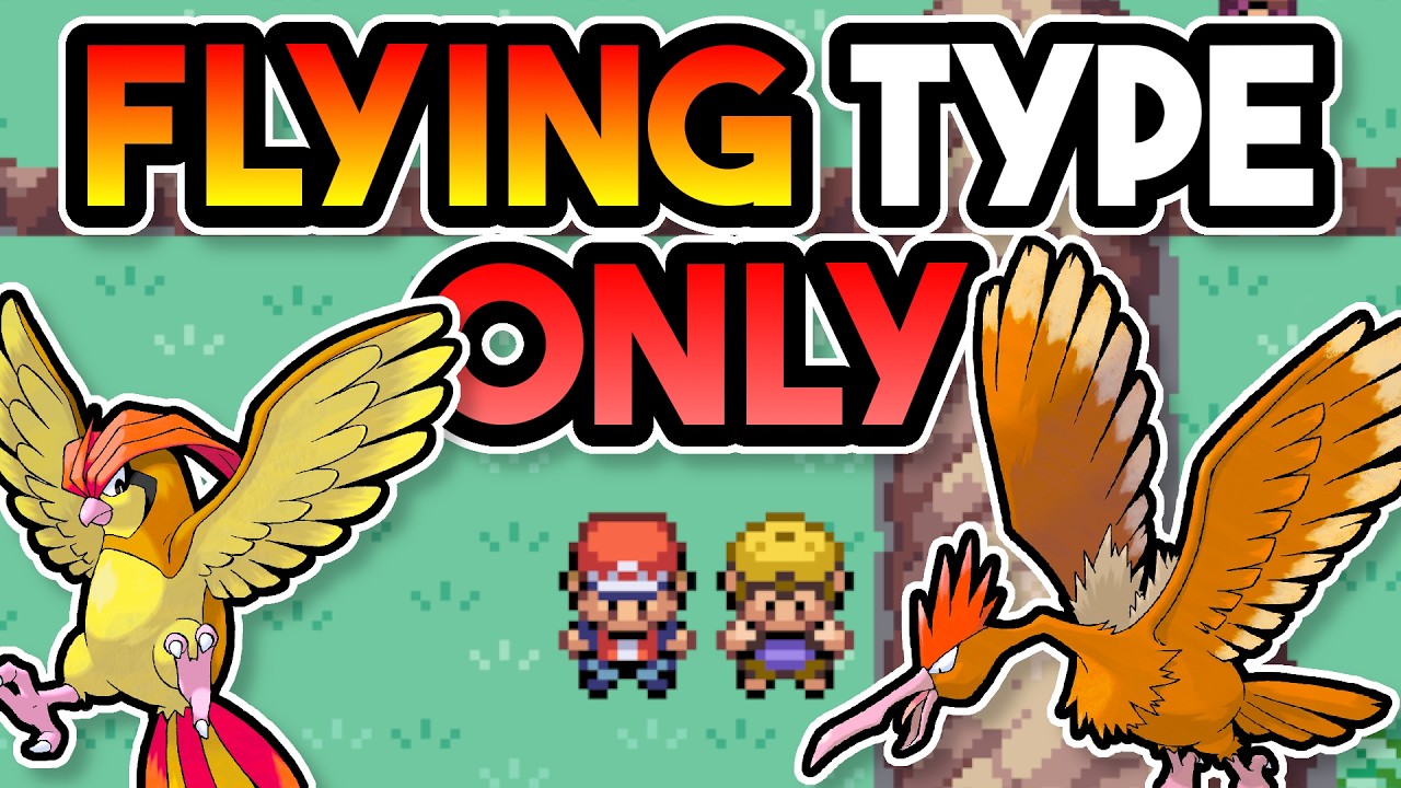 Can I Beat Pokemon Fire Red with ONLY Flying Type