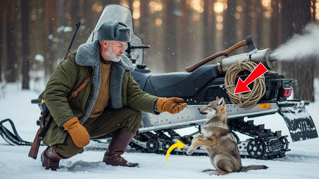 «Волчонок выбежал из леса, дрожа, прося помощи — поступок старого лесника тронул сердца миллионов»