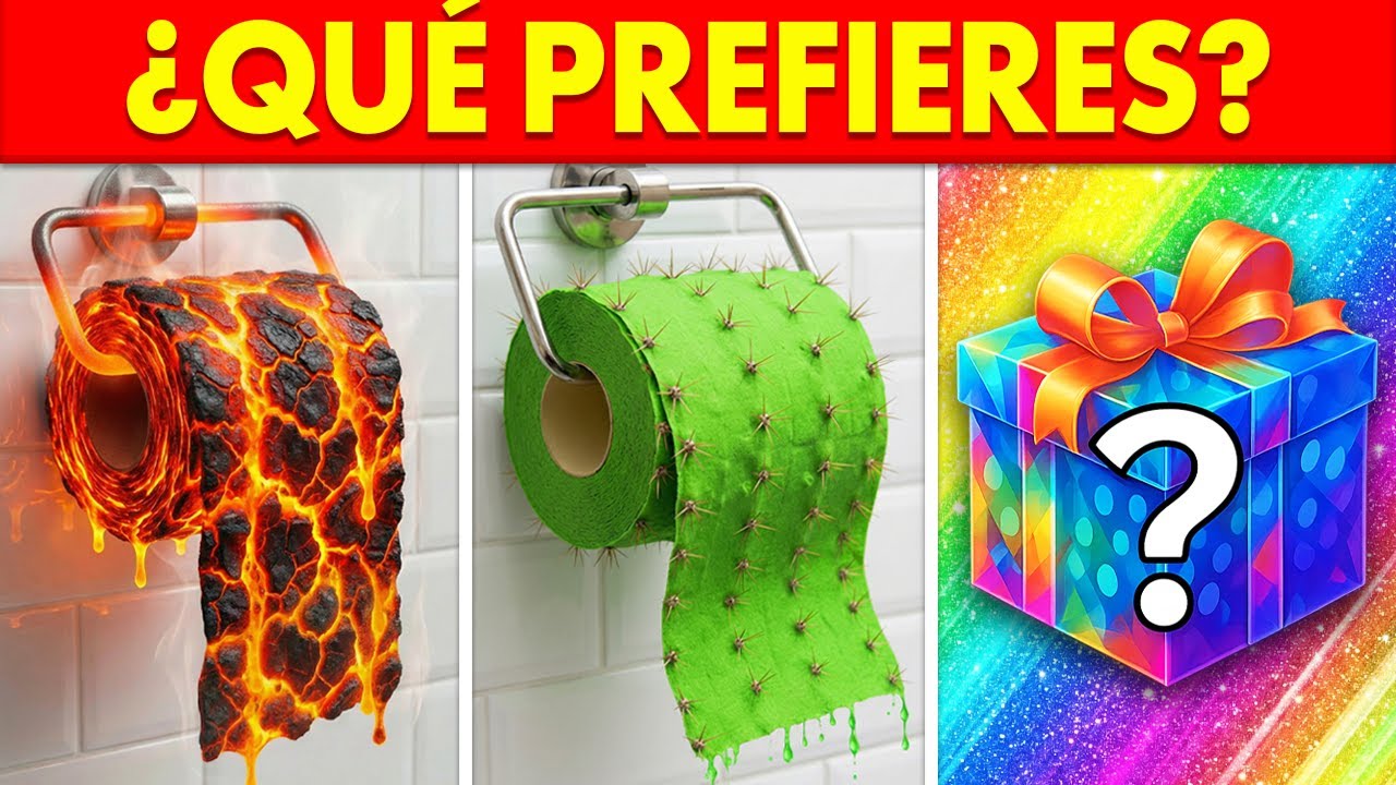 ¿Qué Prefieres? Edición REGALO Misterioso 🎁💎❓ 60 Decisiones Imposibles