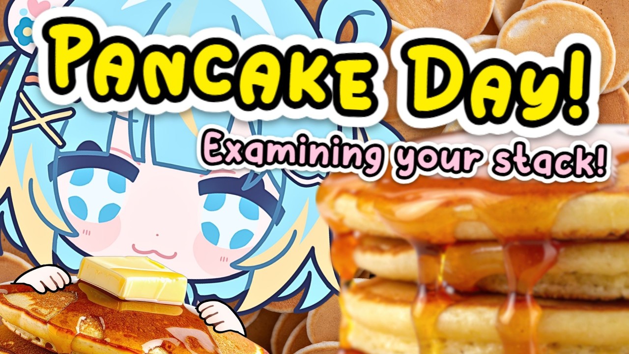 【PANCAKE DAY】Today’s good mood is sponsored by pancakes🥞【Penny Puffball】