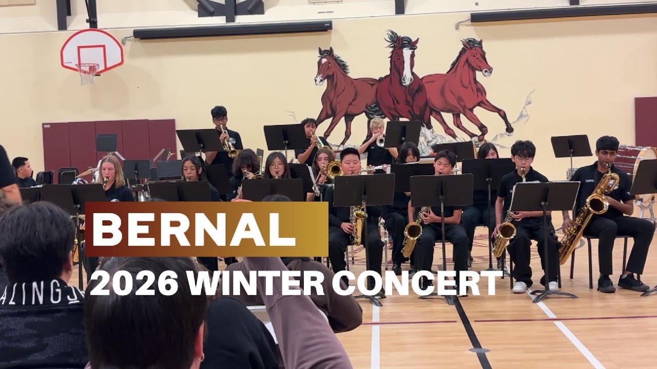 2026 Bernal Winter Band Concert