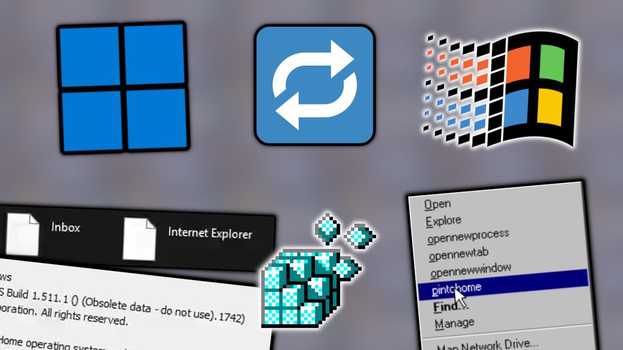 Swapping Windows 11's and Windows NT 4.0's Registries