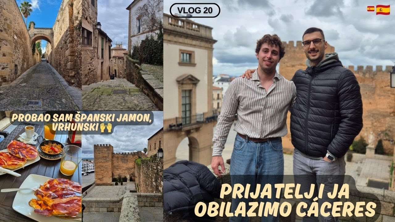 PRVI PUT SAM U &Scaron;PANIJI | OBILAZIM C&Aacute;SERES I STARI GRAD | PROBAO SAM JAM&Oacute;N | VLOG 21