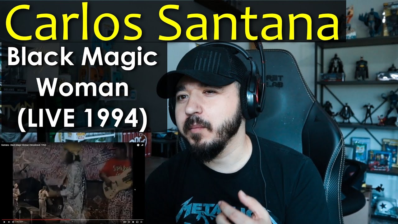 CARLOS SANTANA - Black Magic Woman LIVE 1994 | FIRST TIME REACTION TO CARLOS SANTANA BLACK MAGIC WOM