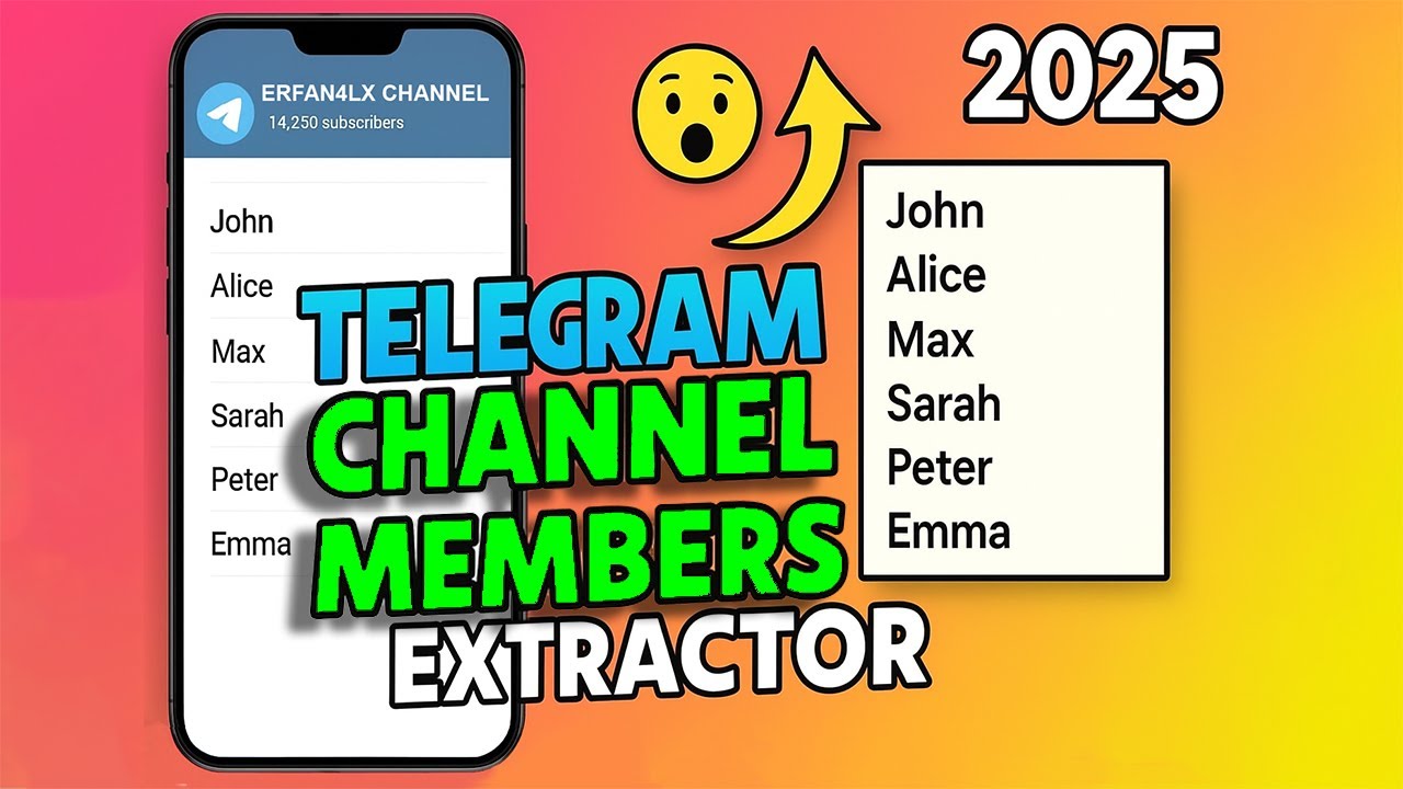 Telegram Channel Members Extractor | Telegram Channel Members Scrapper