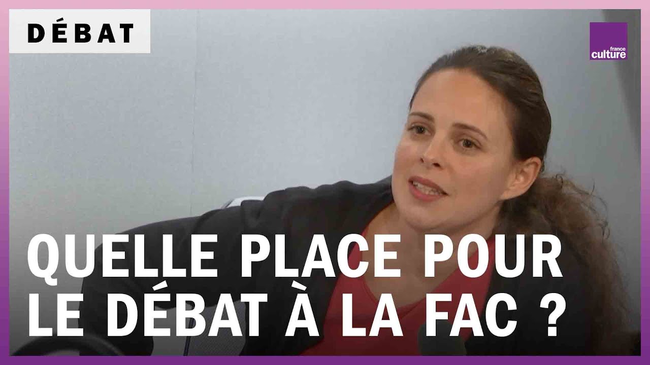 Quelle place pour le d&eacute;bat &agrave; l'universit&eacute; ?