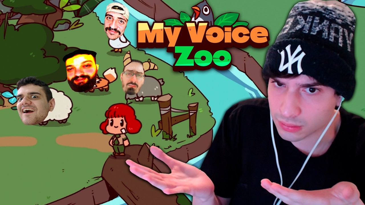 FIZ UM ZOOLOGICO COM A VOZ DOS GURI NO MY VOICE ZOO (E FOI MUITO ENGRAÇADO KKKKKKK)