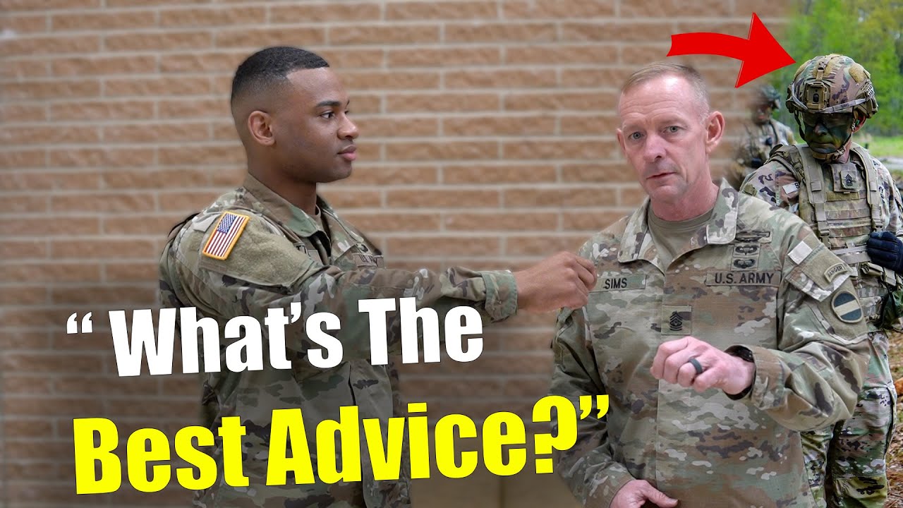 Asking Top Army Soldiers For Life Advice