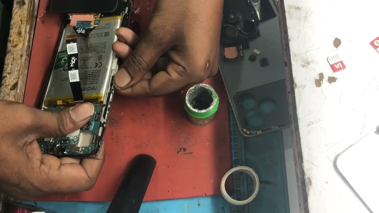 Realme C53/N53 Touch not Working Problem, Solution, Jumper wire