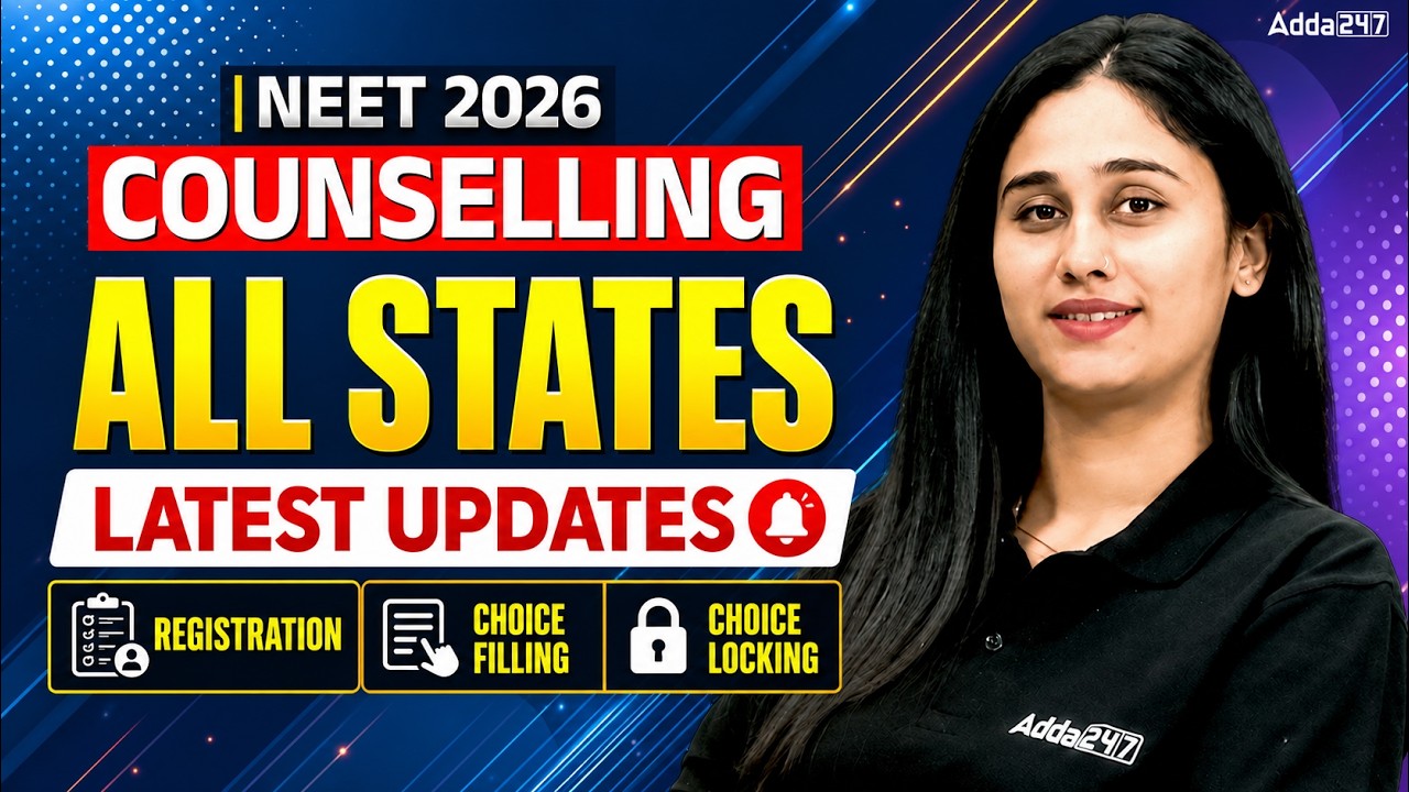 NEET 2026 State Counselling BIG UPDATE 🚨 | Registration + Choice Filling + Locking | Bharti Ma'am