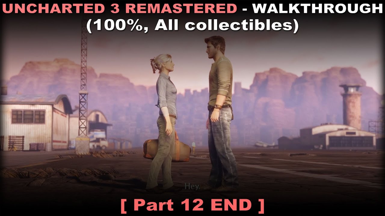 Uncharted 3 Drake's Deception Remastered walkthrough 12 (100% collectibles, No commentary) PS5 60FPS
