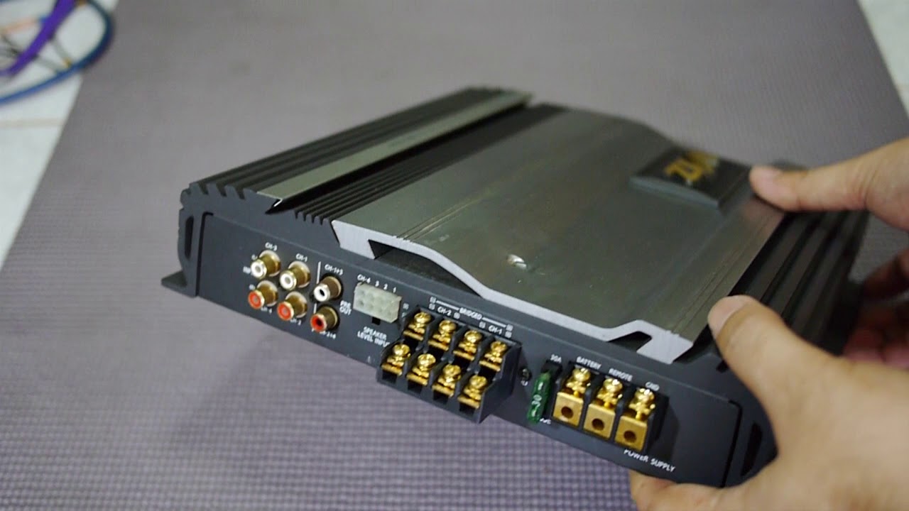 Alpine MRV F307 MAX Power 90W x 4Ch