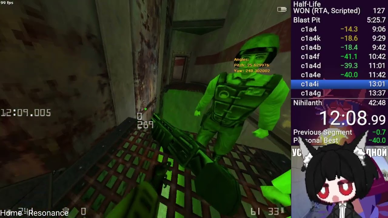 Half-Life Scripted in 39:45
