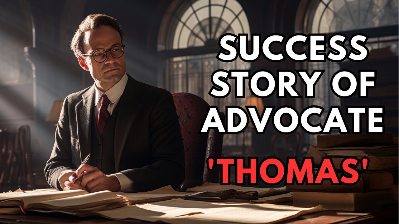 Success Story of an Advocate - Thomas || ADVOCATE STORY || English Moral Story