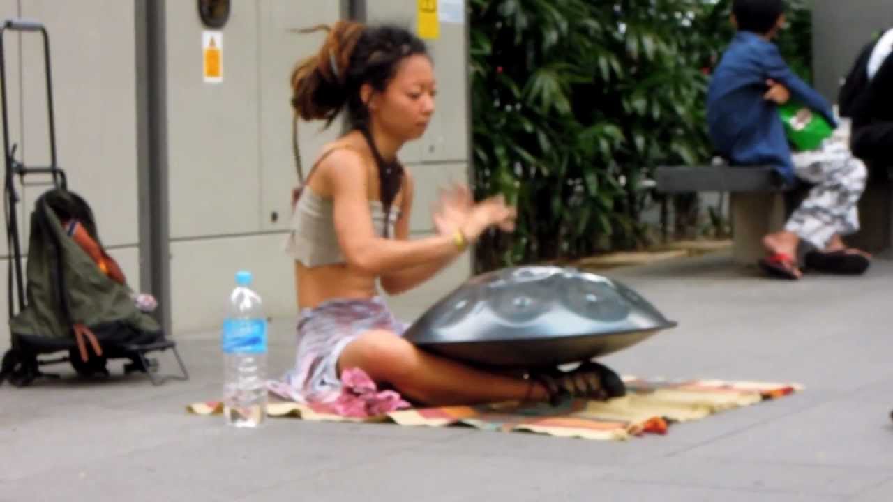 Street Musician/ hang drum