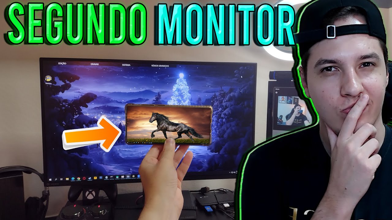 Como usar o seu CELULAR como SEGUNDO MONITOR