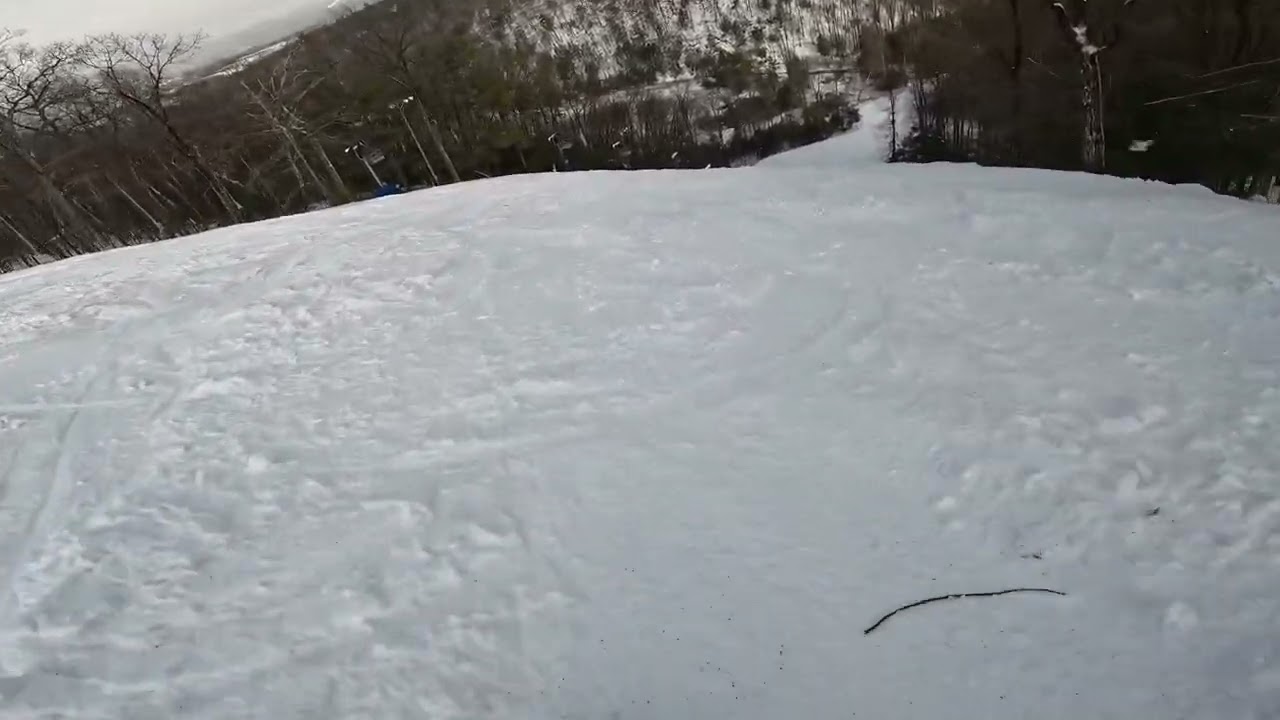 Steepest Slope in Pennsylvania - White Lightning - Montage Mountain Scranton PA MLK Day 2022