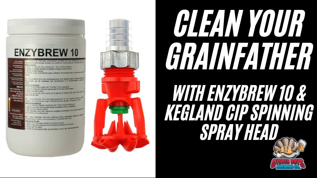 How to clean your Grainfather with Enzybrew 10 & CIP