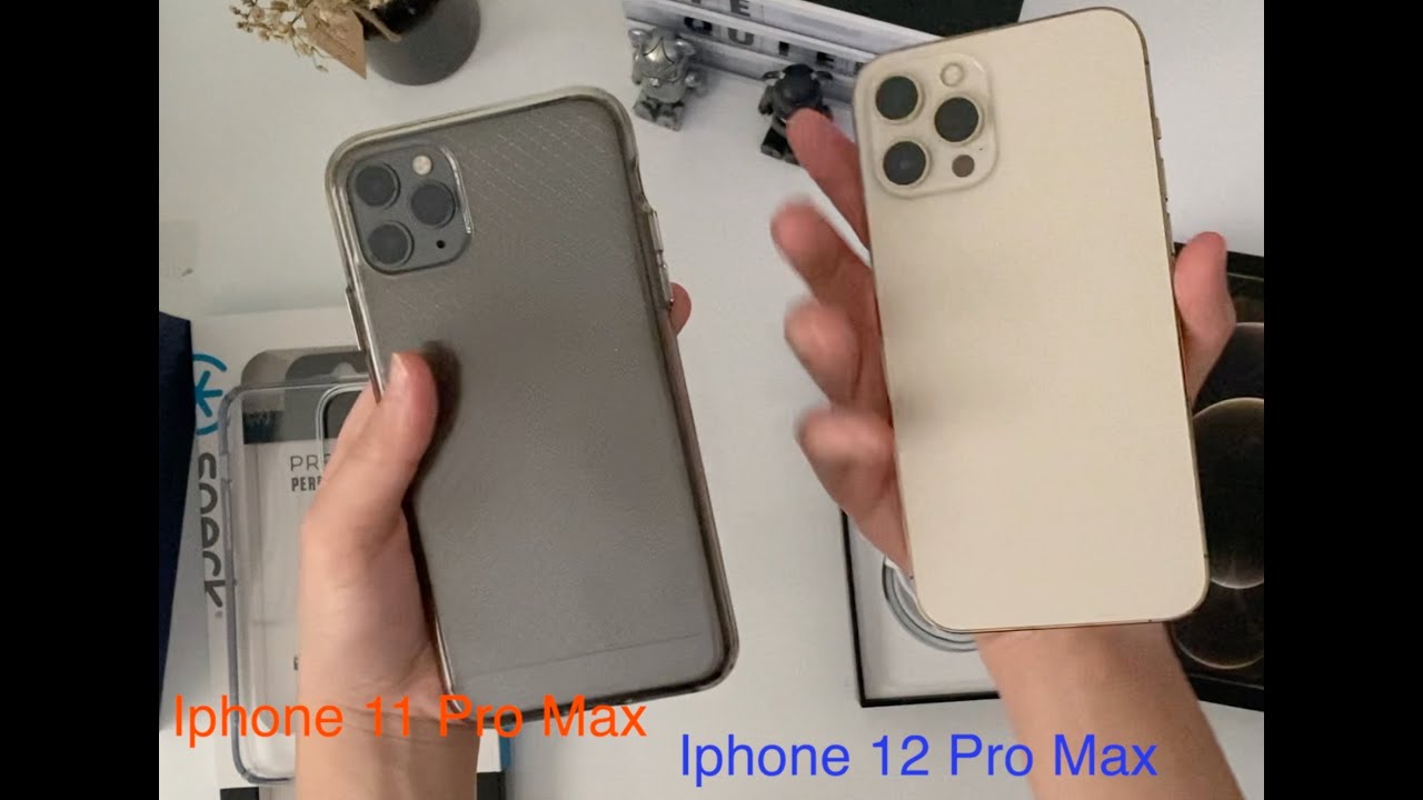 UNBOXING IPHONE 12 Pro Max Gold, IPHONE 11 Pro Max vs IPHONE 12 Pro Max - About Ella