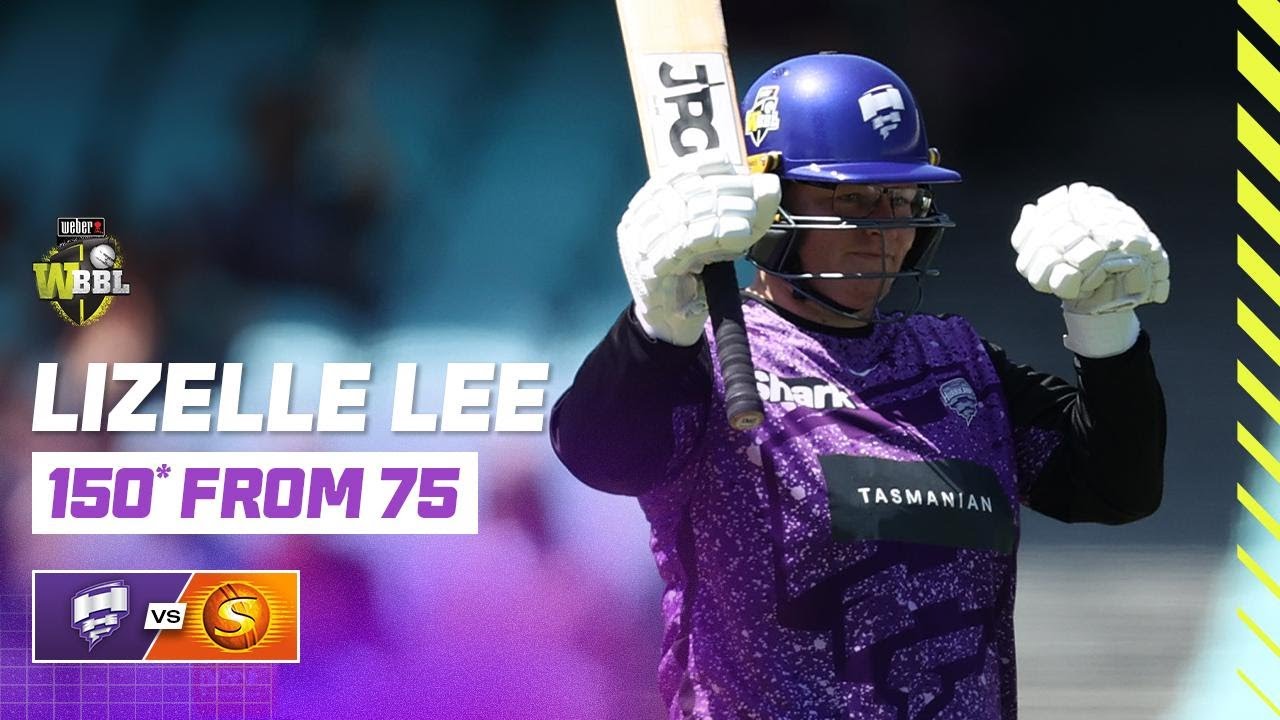 Highest EVER WBBL Score! | Lizelle Lee's Dominant 150* At The SCG | #WBBL10