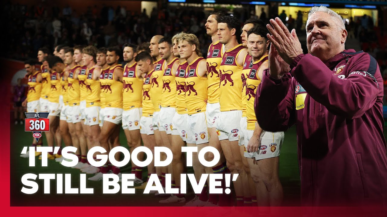 The Giant Robbery! - Chris Fagan details Lions' HISTORIC finals comeback! | AFL 360 | Fox Footy