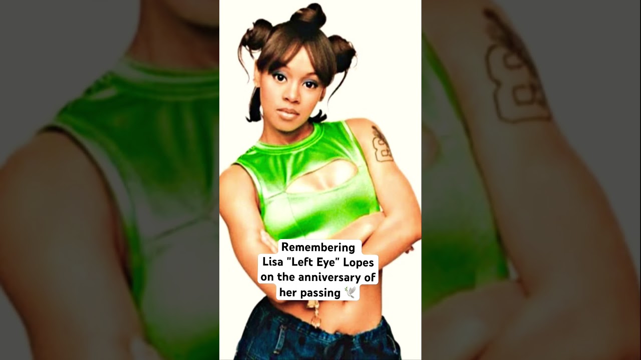 Remembering Lisa "Left Eye" Lopes of TLC. Sending love to her family, Tboz and Chili. 