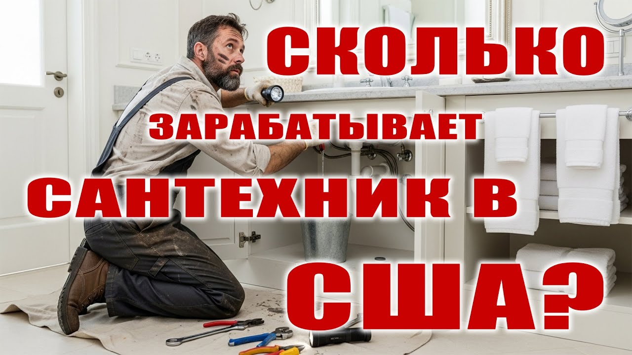 Сколько зарабатывает сантехник в США 💰 Реальные цифры и правда без фильтров