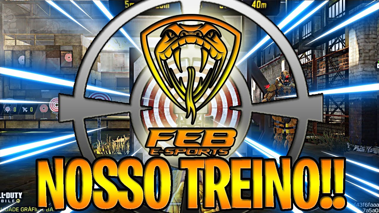 Como é o TREINAMENTO na FEB? - Como um PRO PLAYER TREINA? // CALL OF DUTY MOBILE