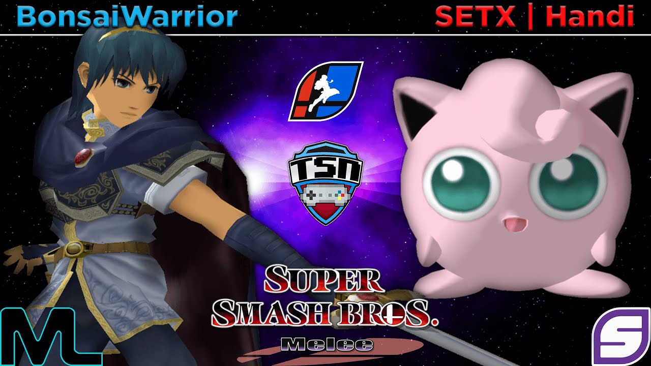 SSFC3 Melee Pools - BonsaiWarrior (Marth) vs. SETX | Handi (Jigglypuff)