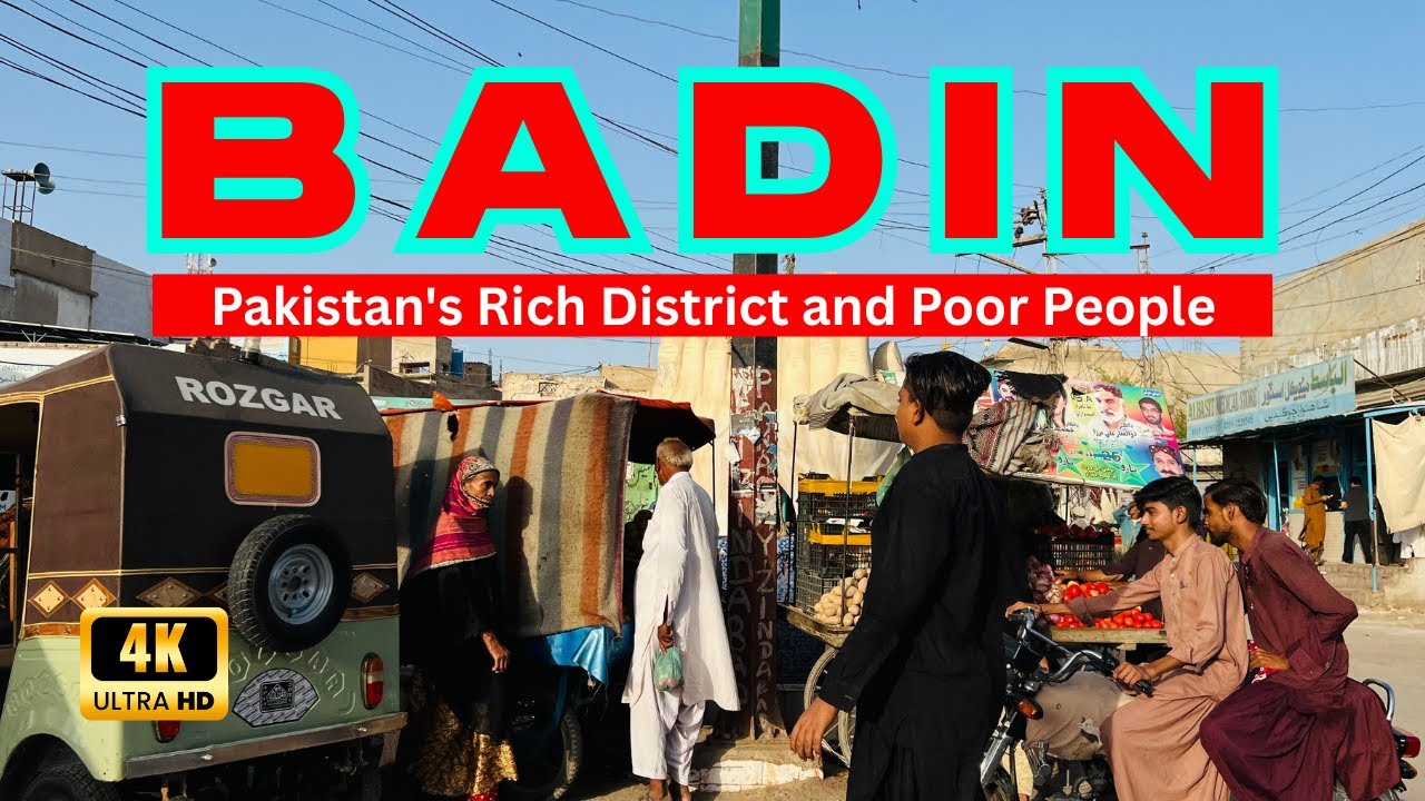🇵🇰 Badin Sindh Pakistan 2025 || Road Trip || City Life || Travel by Car || Pakistan Tourism