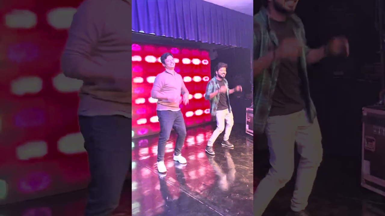 Dance competition | Jiiva & Jai | Coffee With Kaadhal | BTS #jiivaofficial #shorts #youtubeshorts