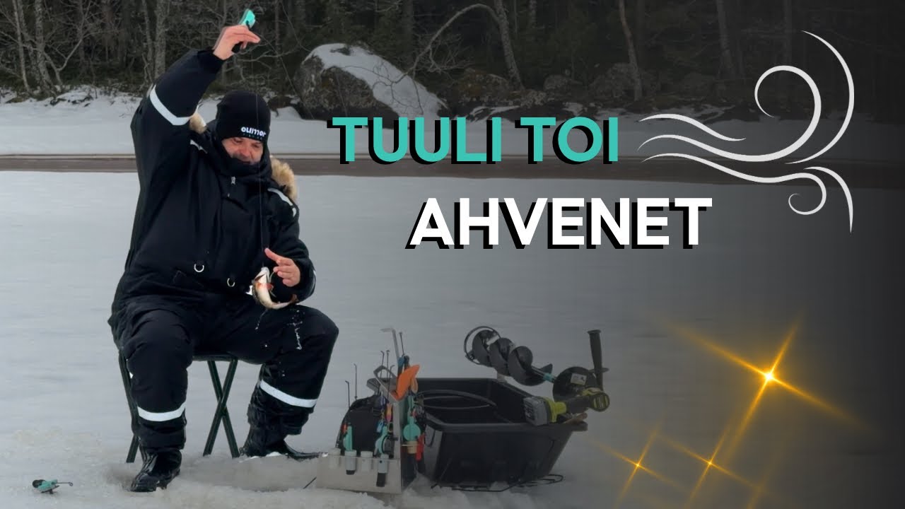 Ahvenet Ajaa - Meriveden Nousu Laittoi Ahvenet Liikkeelle - Ahvenen Pilkintä - Eumer Fishing