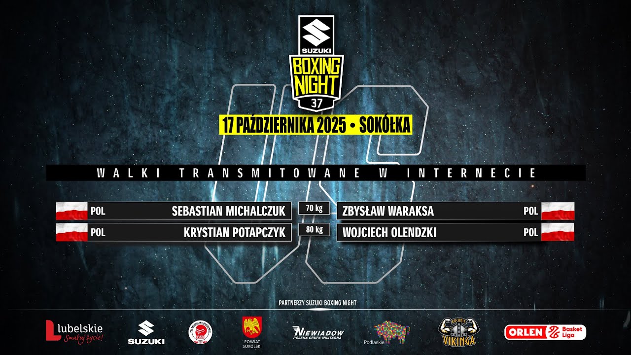 Suzuki Boxing Night 37 - walki przedtelewizyjne