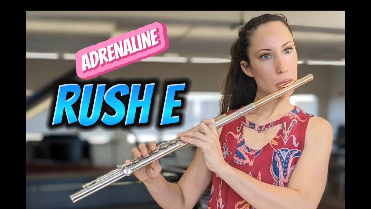 RUSH E on FLUTE 🤯#rushe #flute #rusheonflute