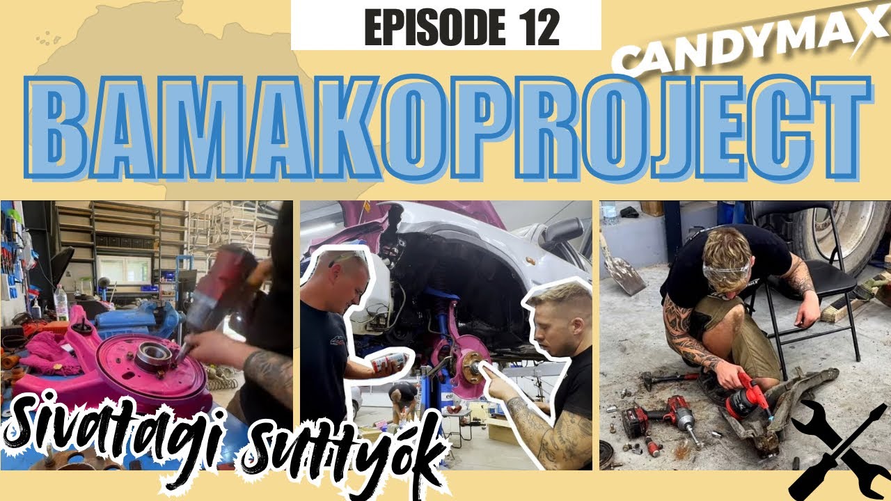 Na ezt hívjuk mi futóműfelújításnak🧑🏻‍🔧😎 #BAMAKOPROJECT [episode12]