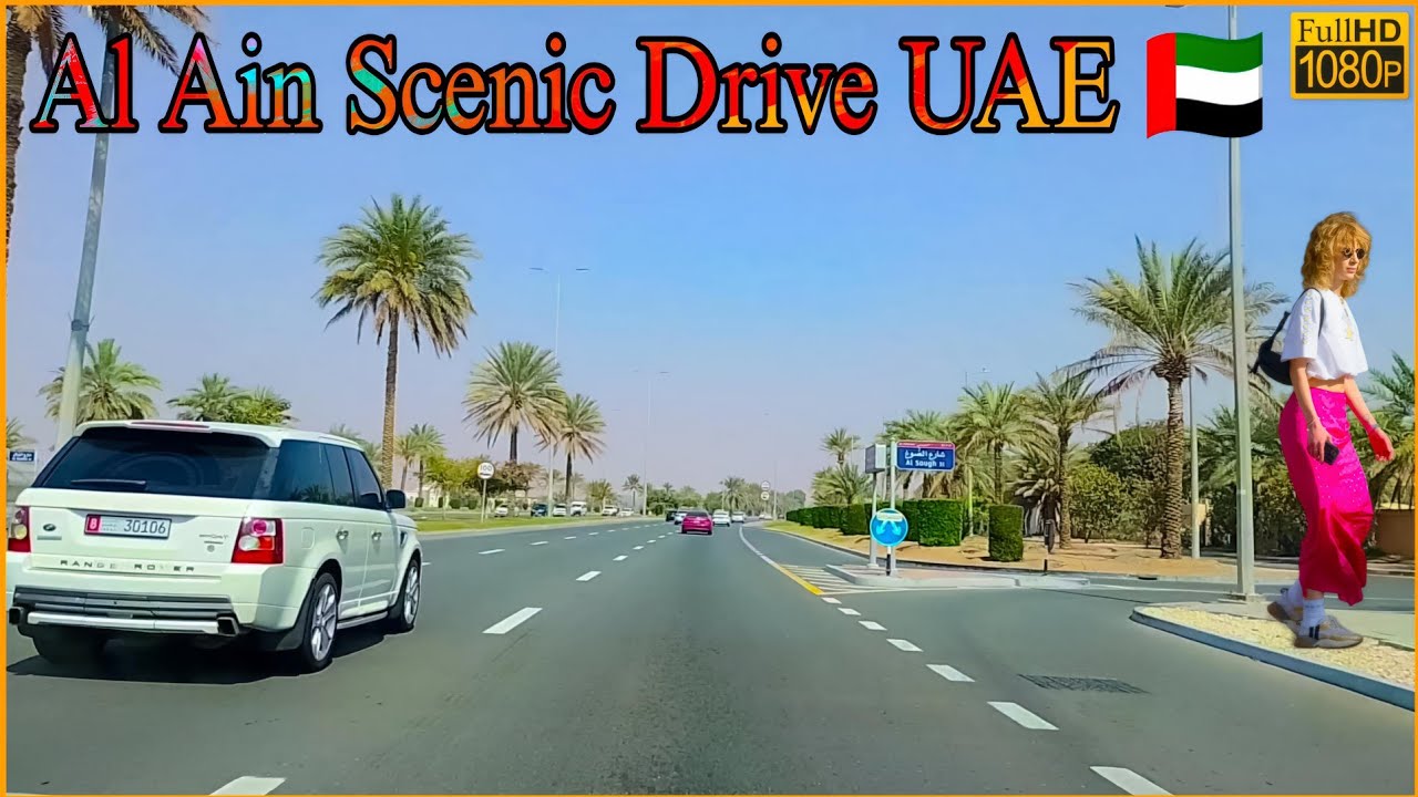 Al Ain Scenic Drive UAE | Relaxing Nature & Road Views