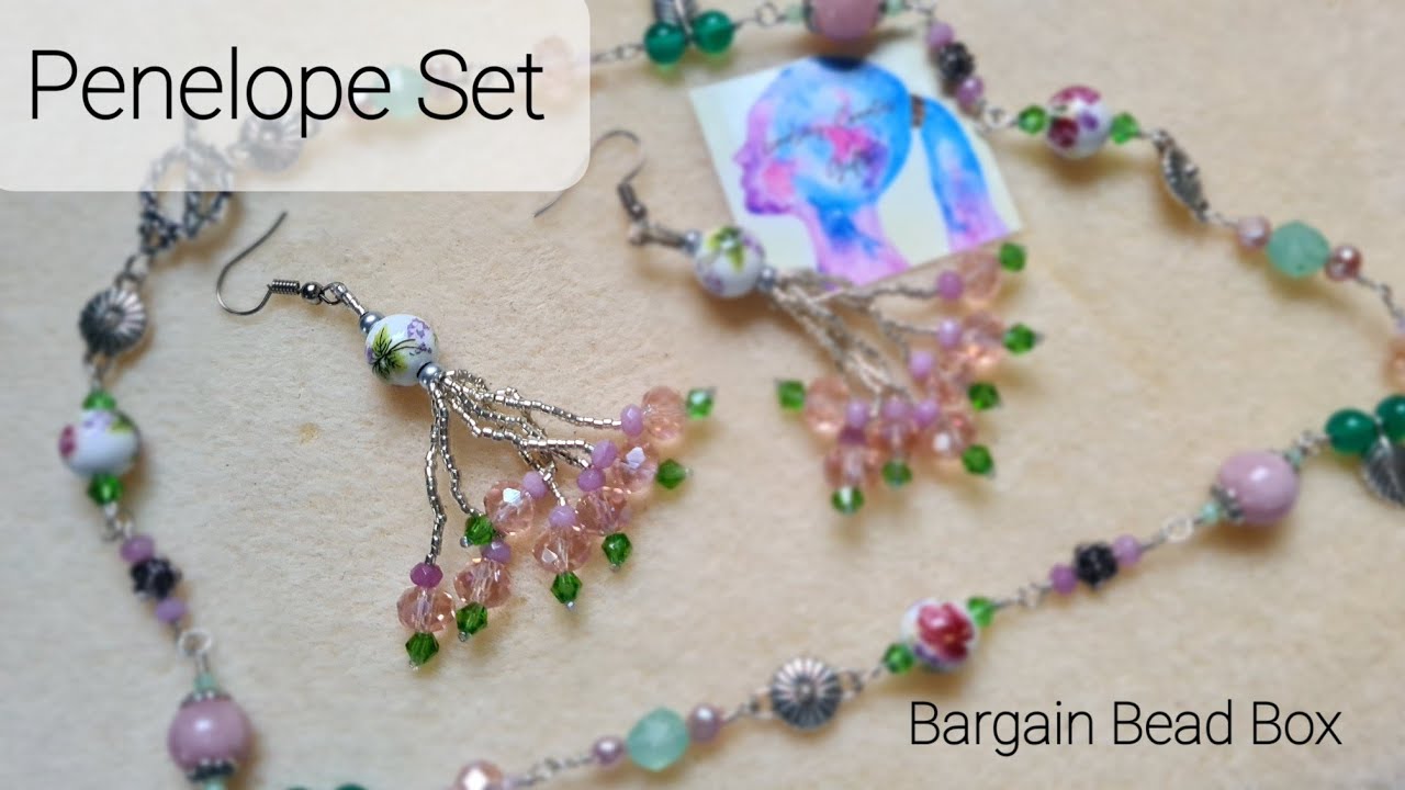 Penelope Set | Jewellery set | Bargain Bead Box Finished Products