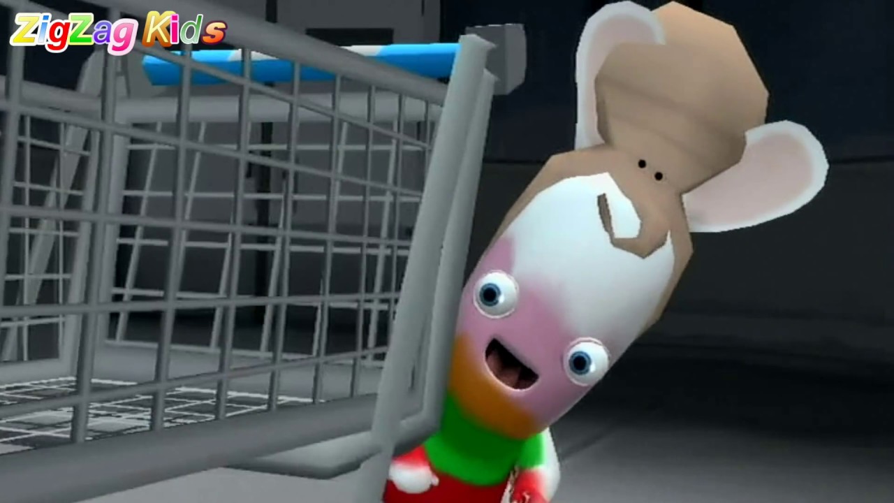 Rabbids Go Home | Just Plane Dumb | Episode 6 Wii | ZigZag