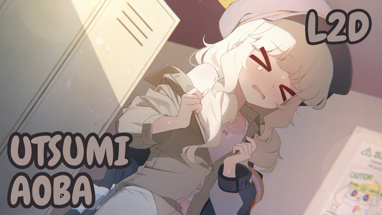 【Blue Archive】BAU-NYA SANGAT KUAT...😤😤 || L2D || UTSUMI AOBA || ID Sub