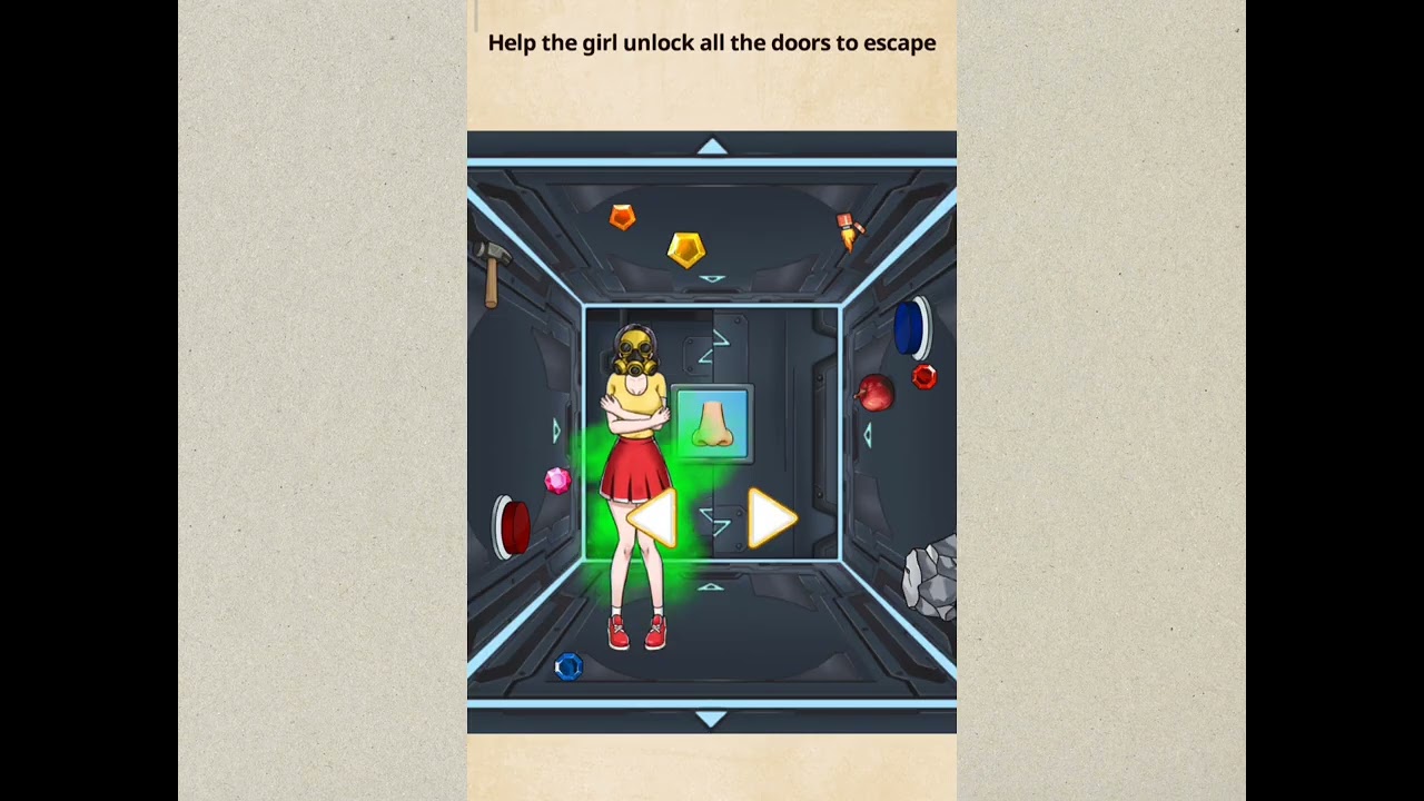 help the girl to unlock all the door| nightmare puzzle the unknown level 49