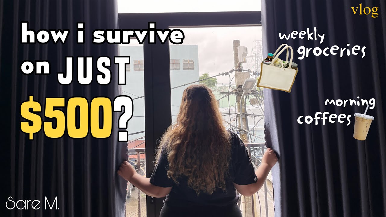A Morning of a Digital Nomad Who&rsquo;s Surviving on $500 a month. #realisticvlog #budgetlife #vlog