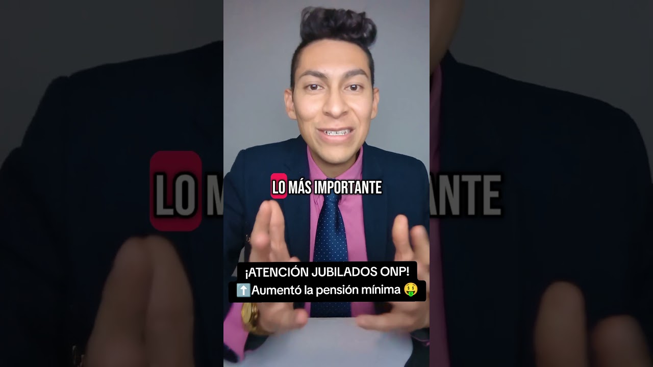 Nuevo aumento de #pensi&oacute;n de Pensionistas #ONP #jubilados #2025 #Oficina #Normalizaci&oacute;n #Previsional