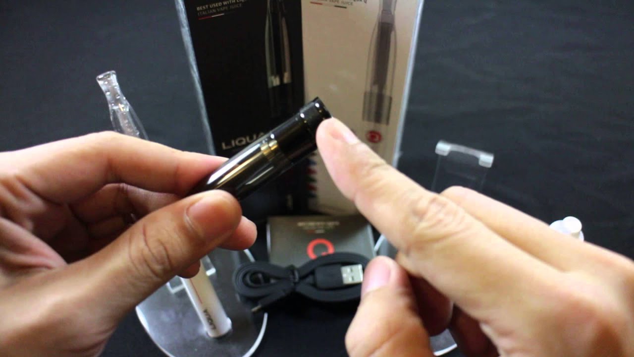 LIQUA Q VAPING PEN 基本安裝操作