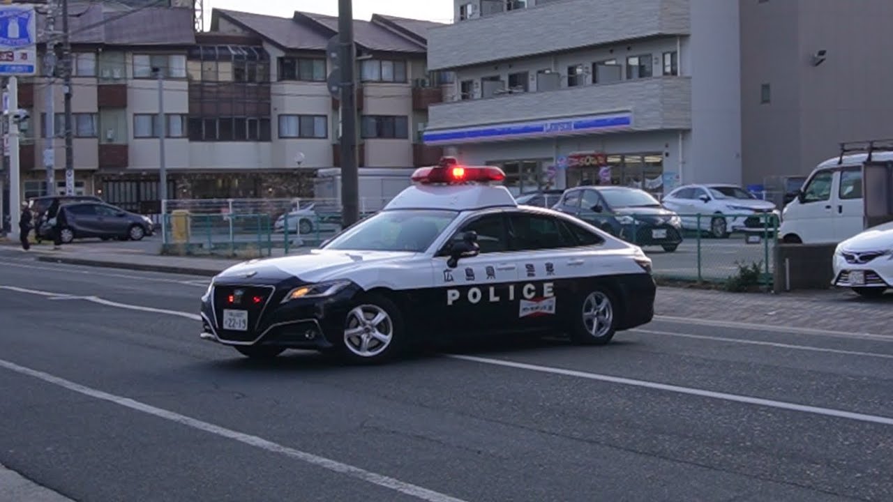 職質拒否事案から公妨事案に⁉️福山西1緊急走行‼️