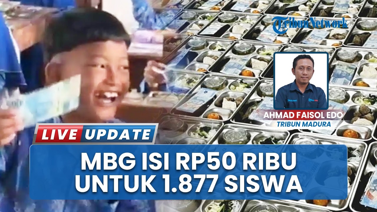 Menu Bakso Spesial di MBG Bangkalan, Tiap Ompreng Berisi Rp50 Ribu untuk 1.877 Siswa